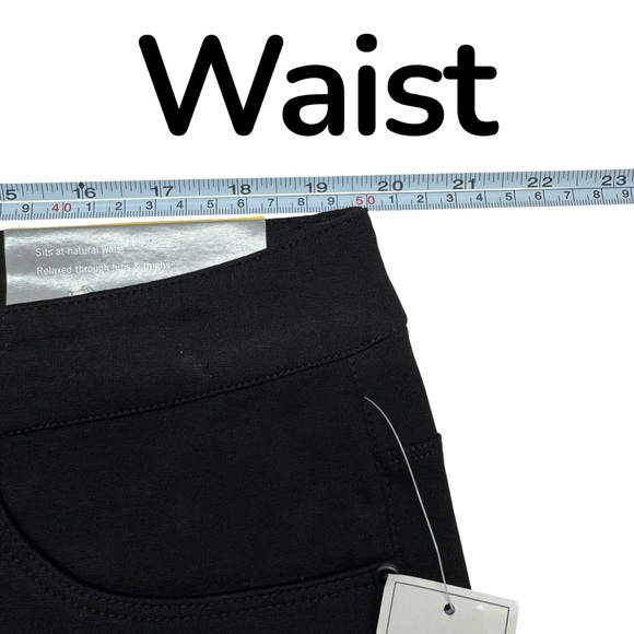 NWT CJ Banks Signature Slimming Moderately Curvy Tapered Leg Black Pants sz 18W - Picture 9 of 12